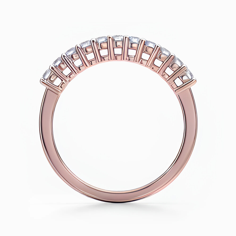 Eleven Vows Wedding Band in Yellow Gold