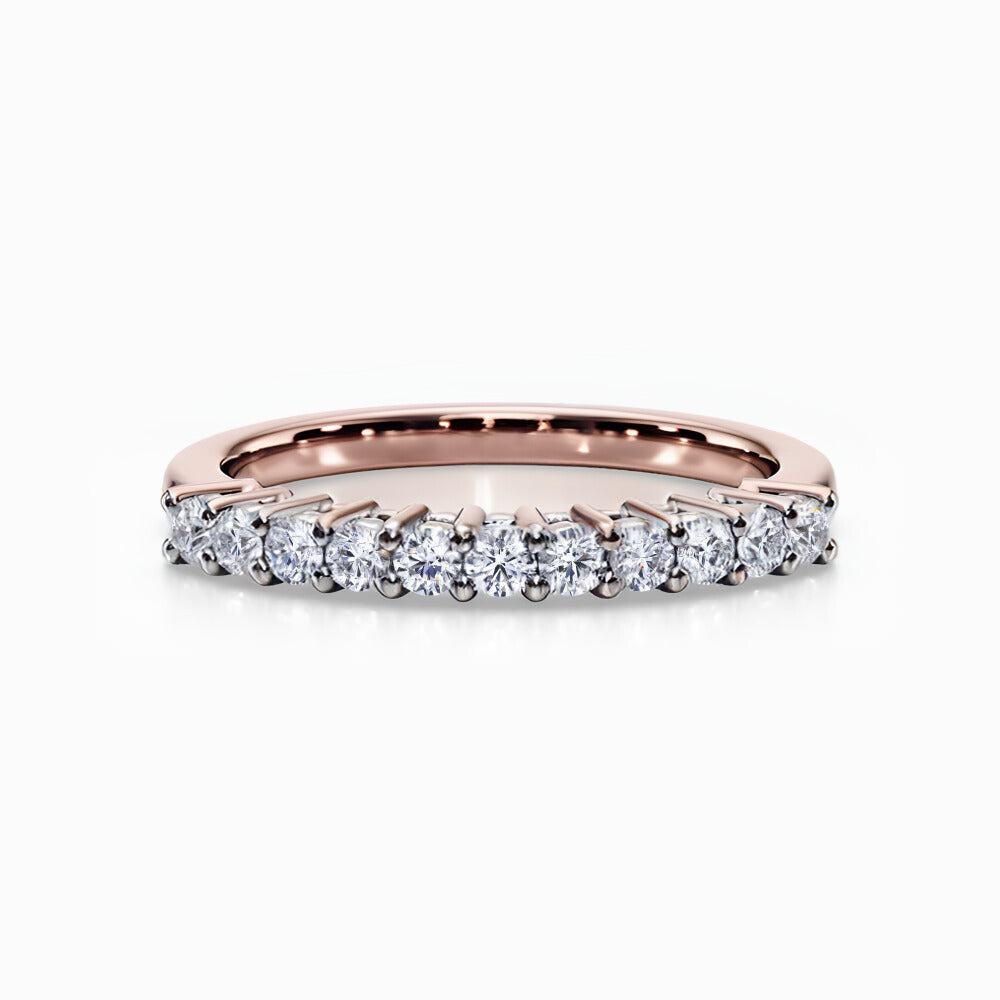 Eleven Vows Wedding Band in Yellow Gold
