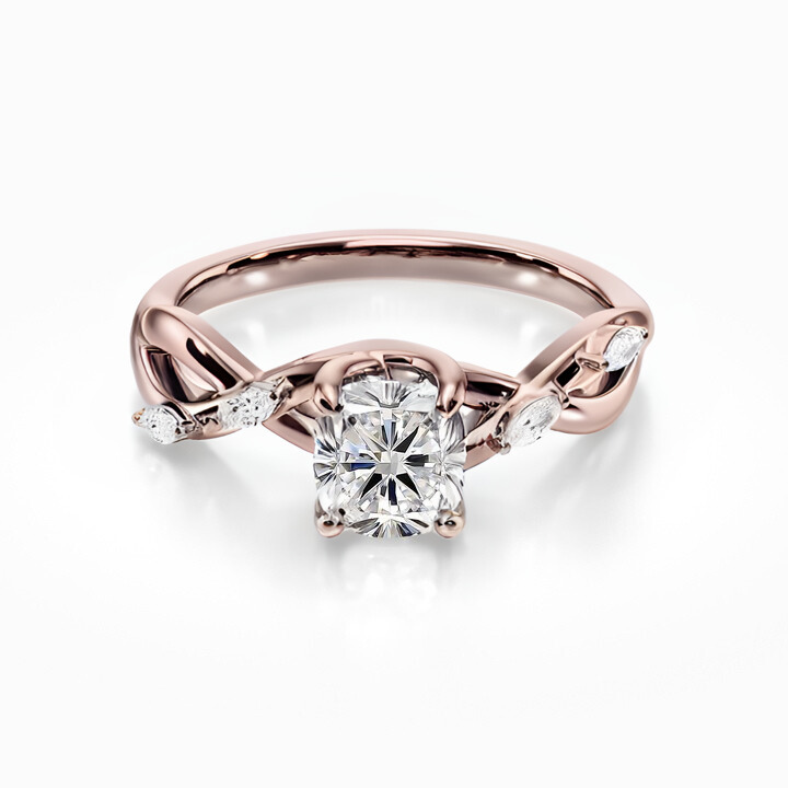 Floral Twist Ring
