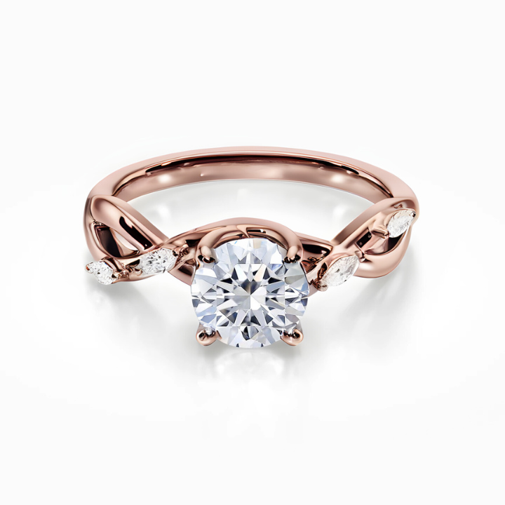 Floral Twist Ring