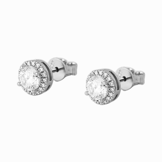 Aura Halo Stud Earrings