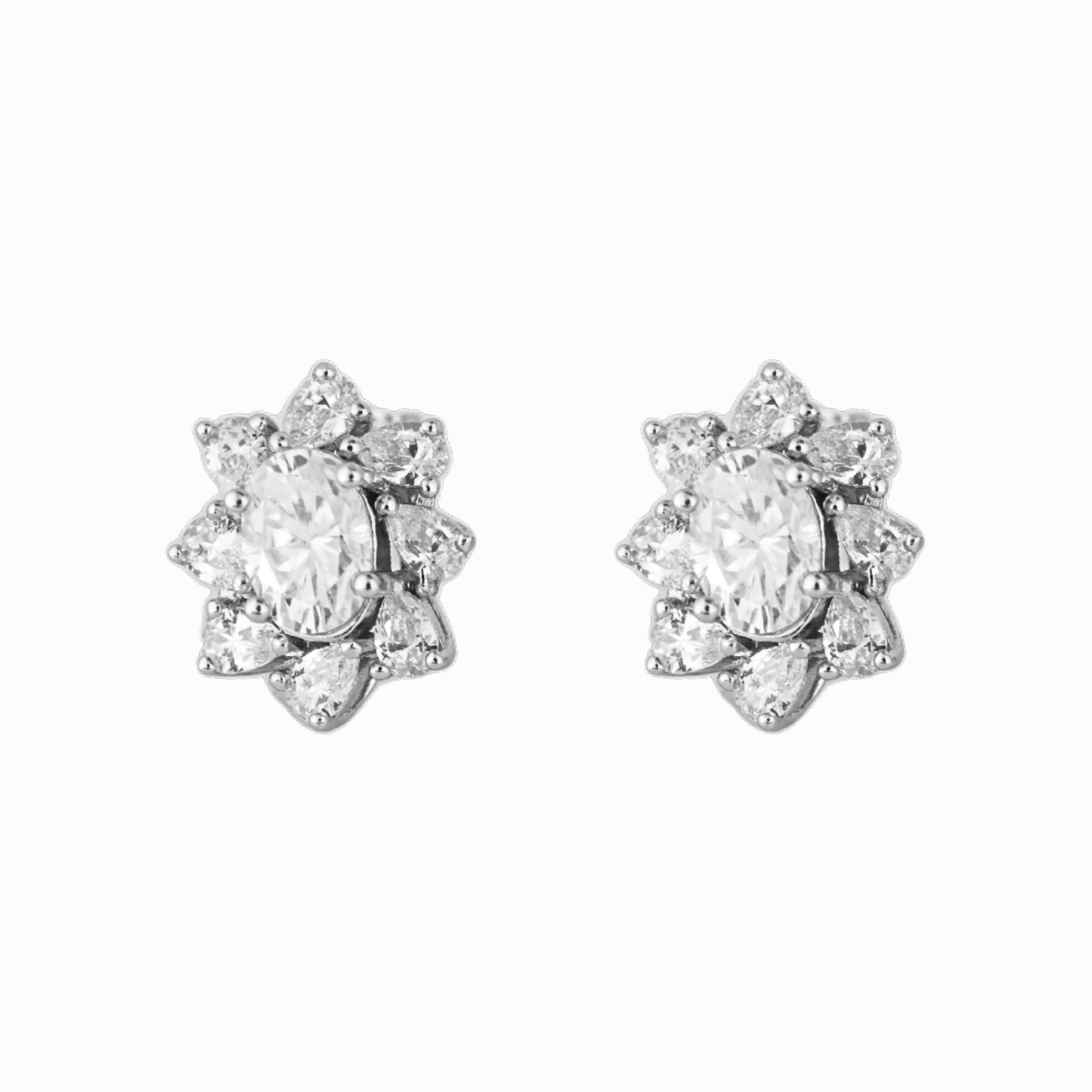 Daisy Cluster Stud Earring
