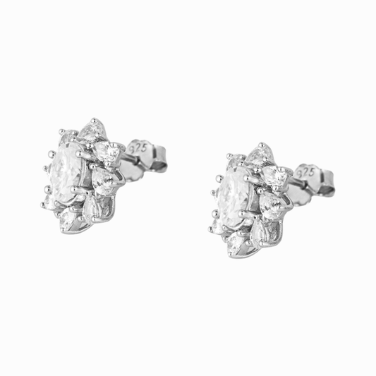 Daisy Cluster Stud Earring