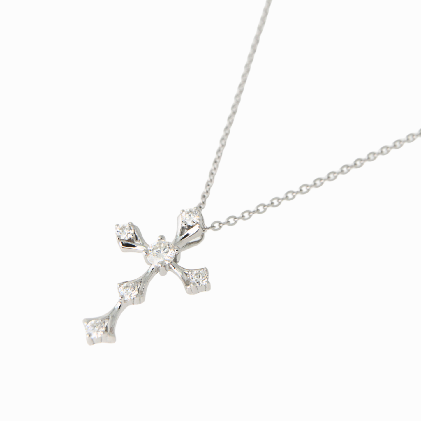 Celestial Cross Pendant Necklace