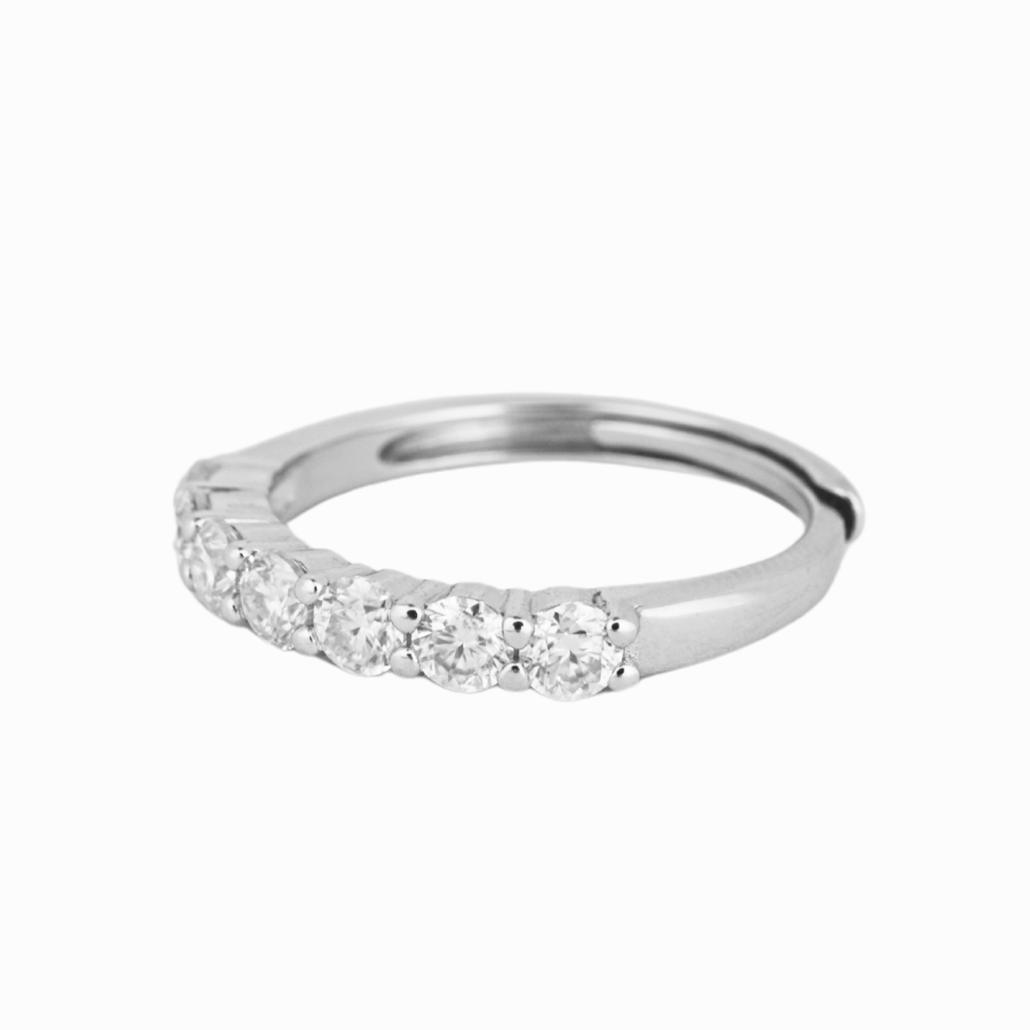 Stellar Seven Moissanite Band