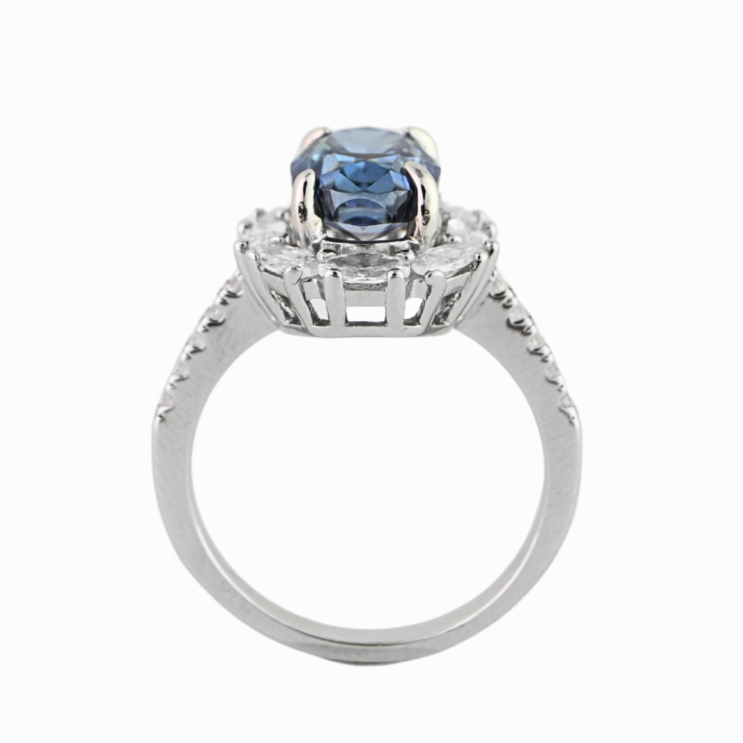 Azure Halo Ring