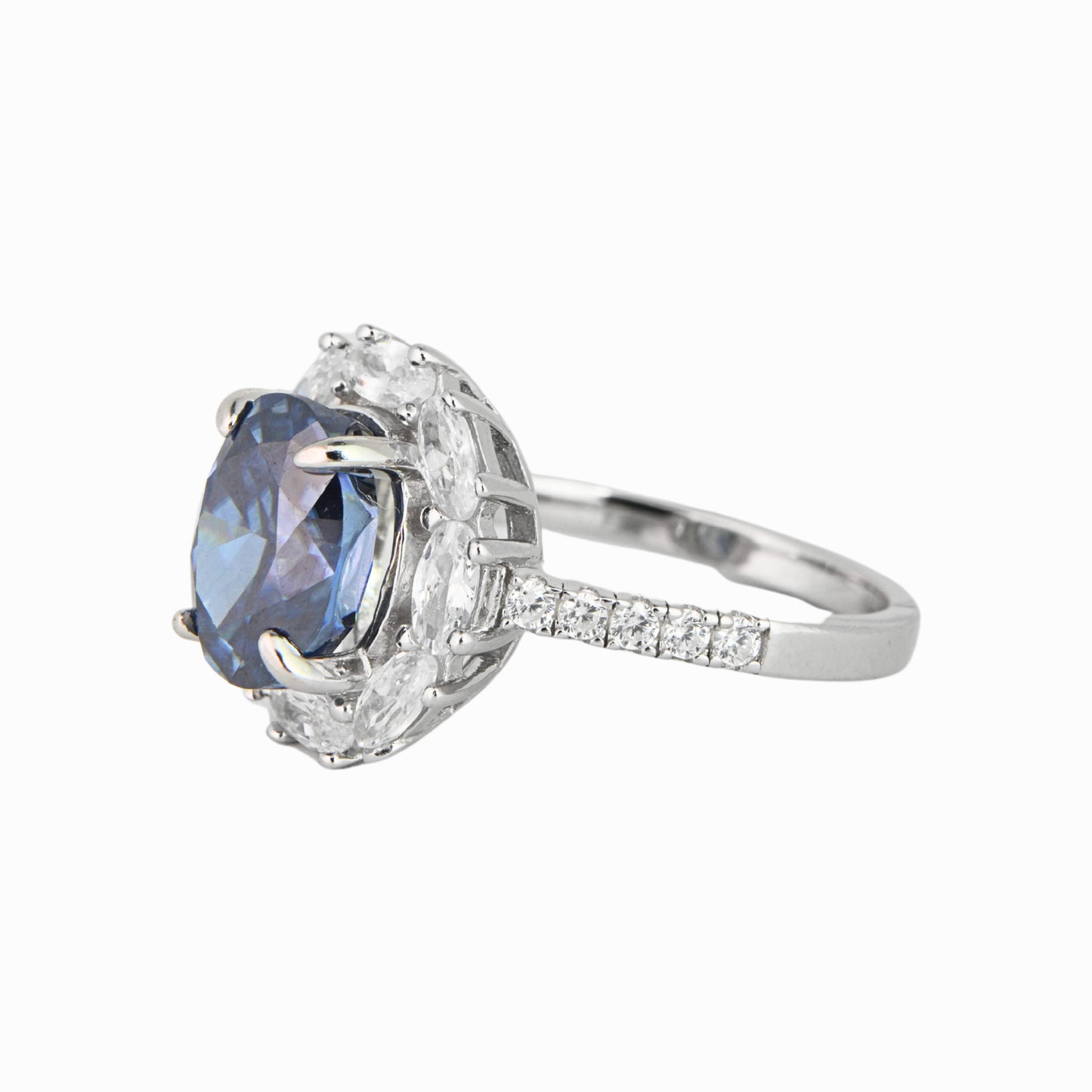 Azure Halo Ring
