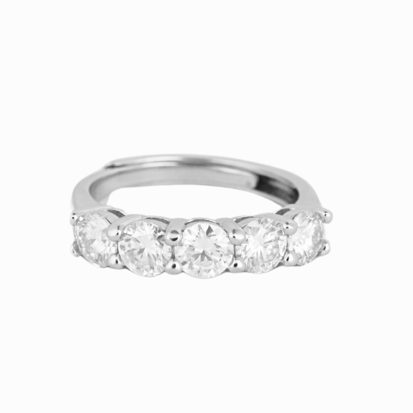 Stellar One Moissanite Band