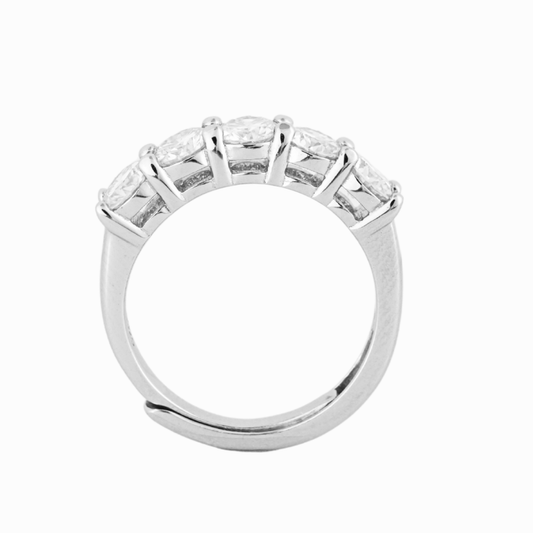 Stellar One Moissanite Band