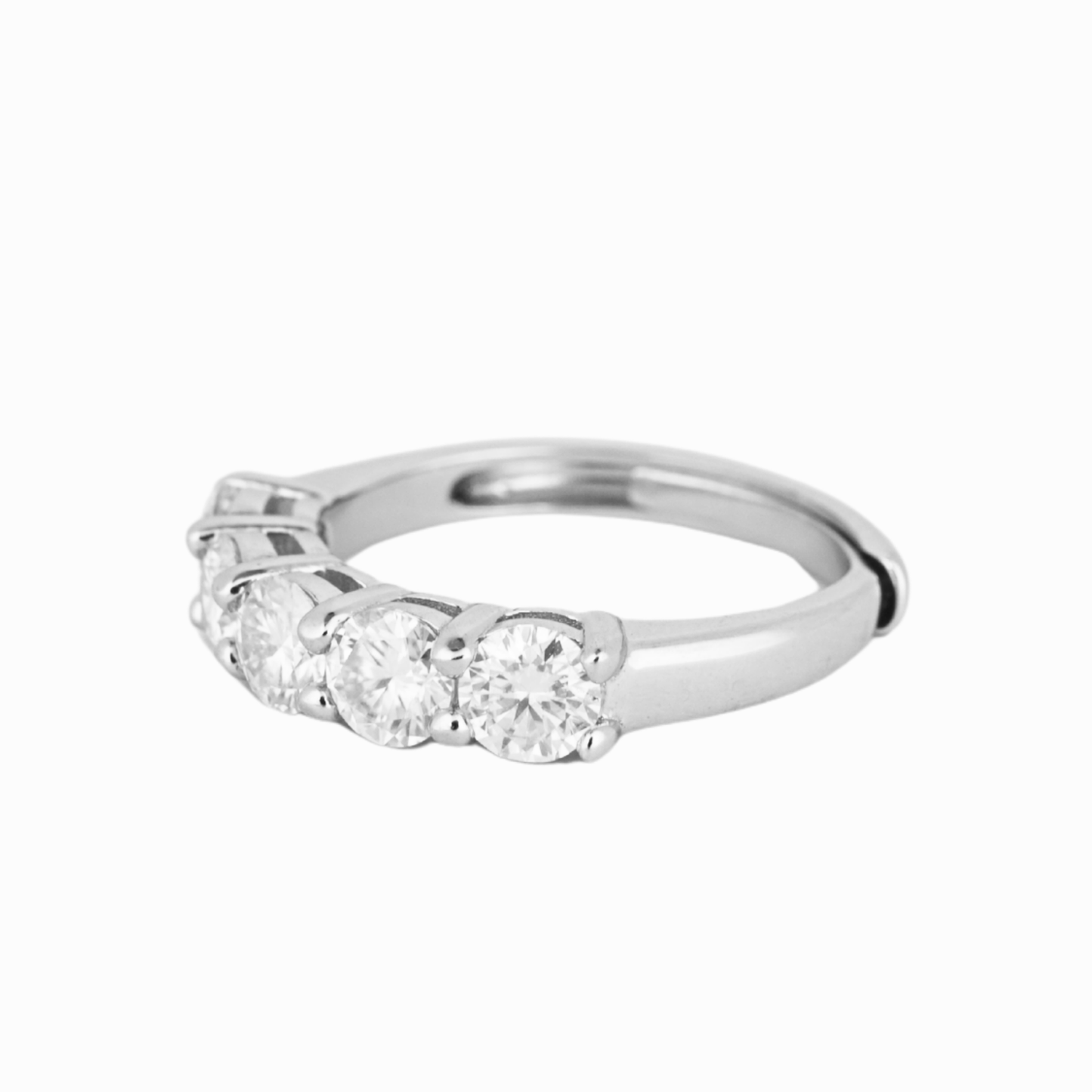Stellar One Moissanite Band