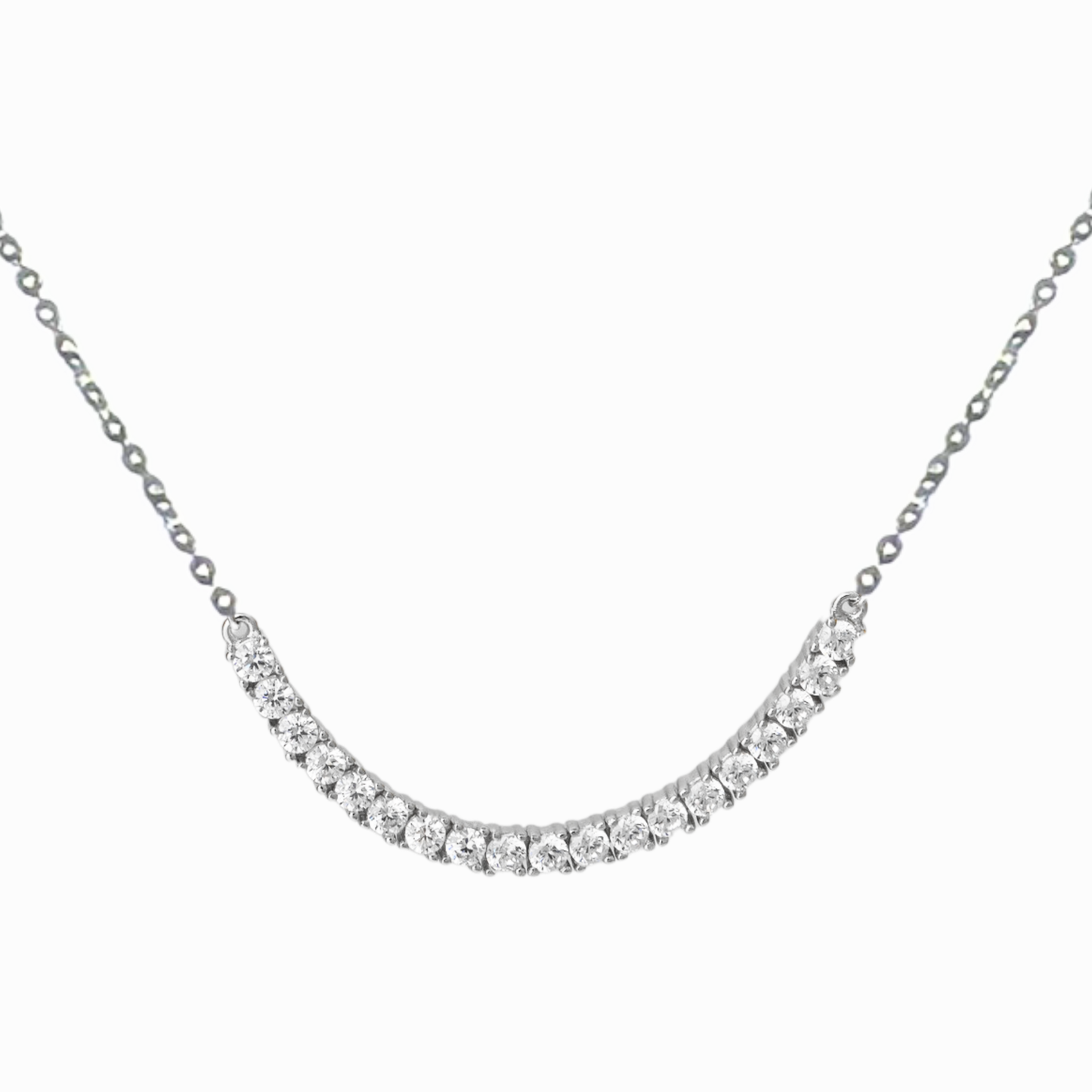 Moonlit Arc Necklace