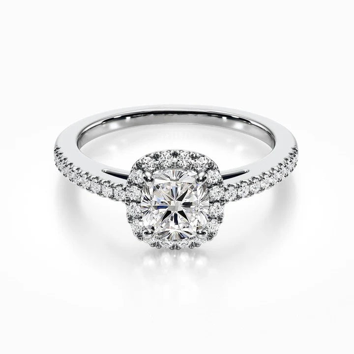 Halo Bespoke Engagement Ring