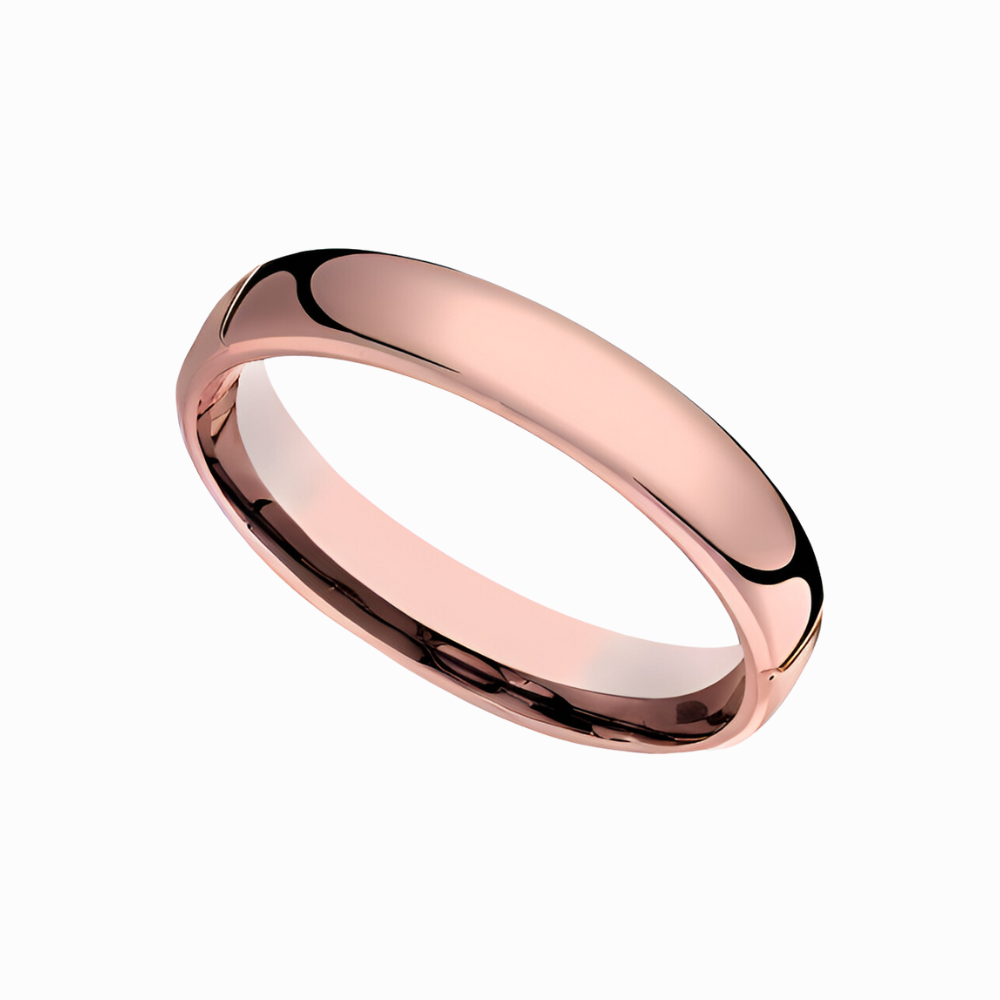 Rose Gold for Men Wedding Band