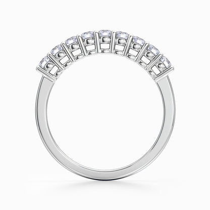 Nine Vows Wedding Band in Rose Gold