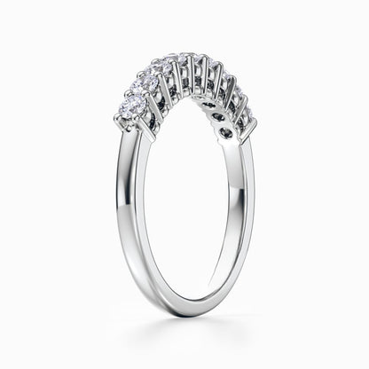 Nine Vows Wedding Band in Rose Gold