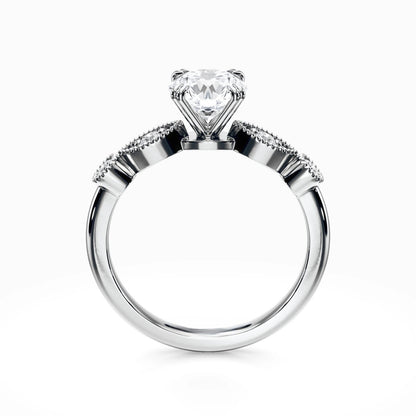 Antique Side Stones Ring