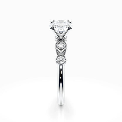 Antique Side Stones Ring