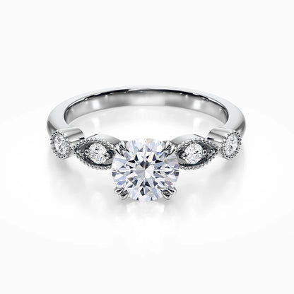 Antique Side Stones Ring