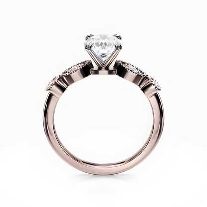 Antique Side Stones Ring