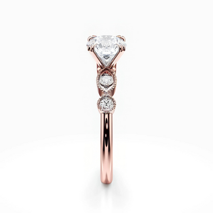 Antique Side Stones Ring