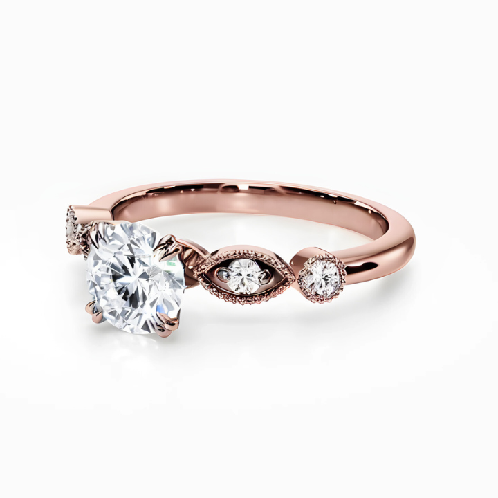 Antique Side Stones Ring
