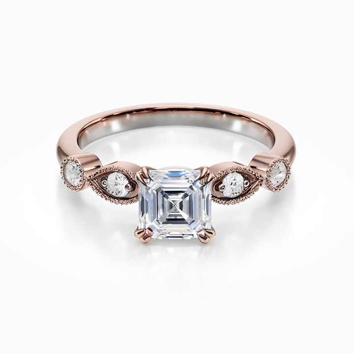 Antique Side Stones Ring