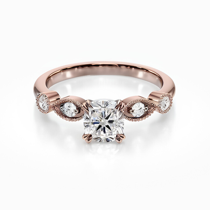 Antique Side Stones Ring