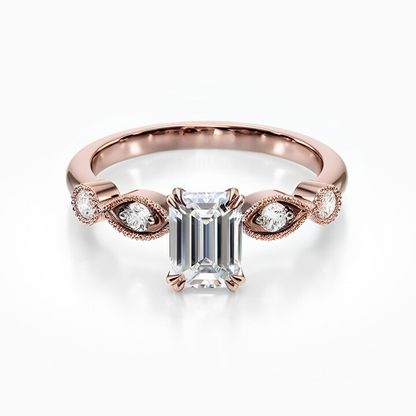 Antique Side Stones Ring