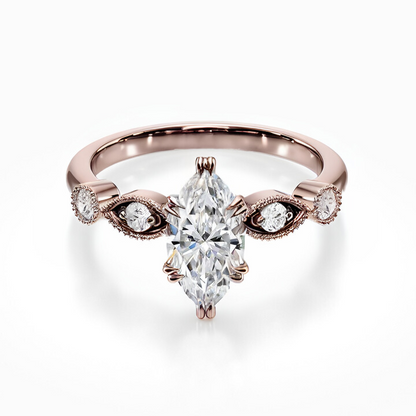 Antique Side Stones Ring