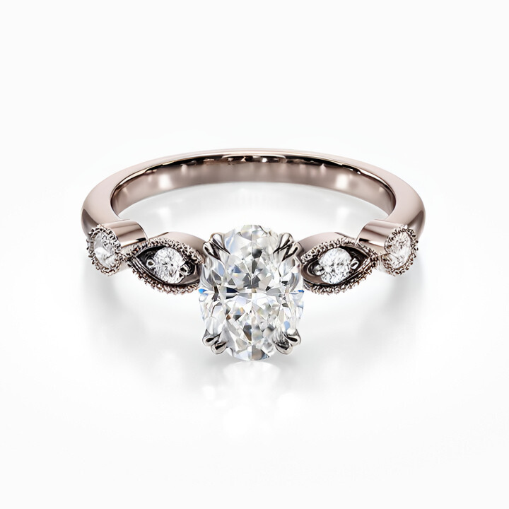 Antique Side Stones Ring