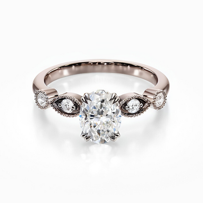 Antique Side Stones Ring