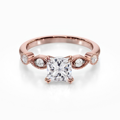 Antique Side Stones Ring