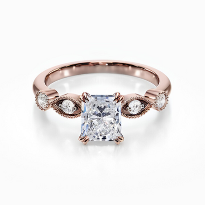 Antique Side Stones Ring