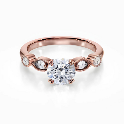 Antique Side Stones Ring