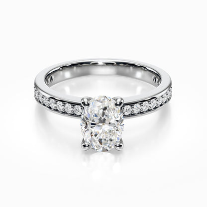 Bright Pave Ring