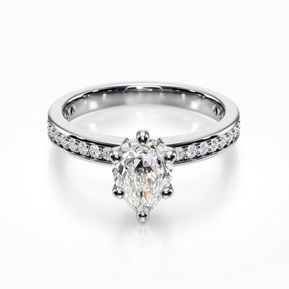 Bright Pave Ring