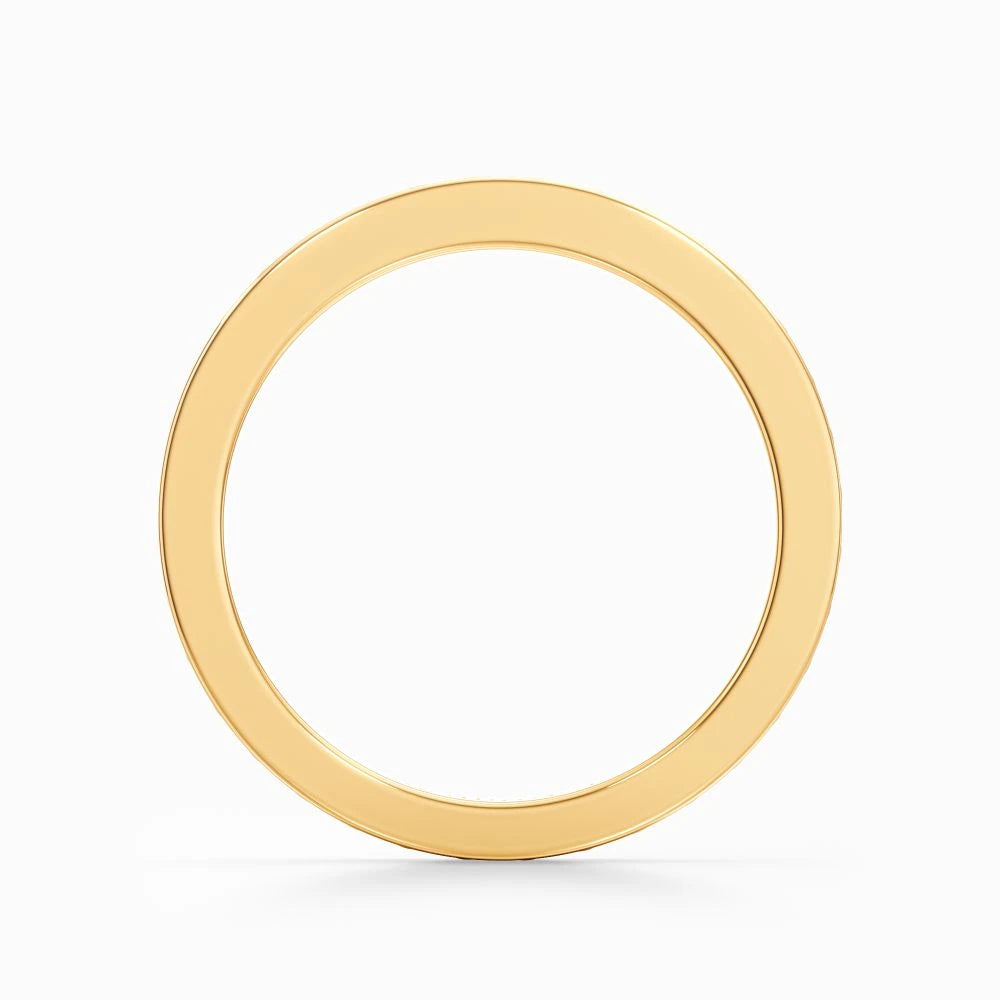 Celtic Knot Wedding Band in Yellow Gold