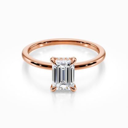 Crown Solitaire Ring