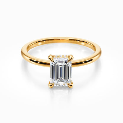Crown Solitaire Ring