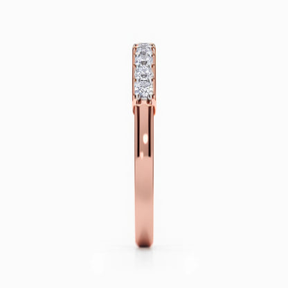 Eleven Vows Wedding Band in White Gold