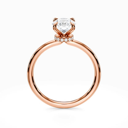 Tiara Solitaire Ring