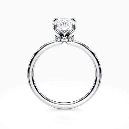 Tiara Solitaire Ring