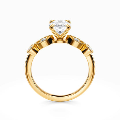 Antique Side Stones Ring