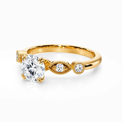 Antique Side Stones Ring