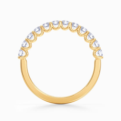 Eleven Vows Wedding Band in White Gold