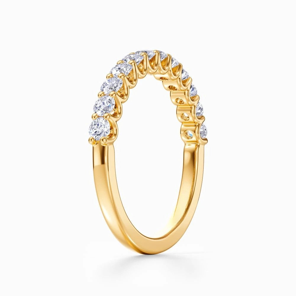 Twelve Vows Wedding Band in Yellow Gold