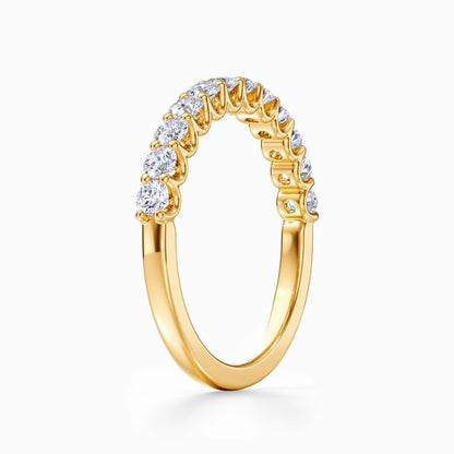 Eleven Vows Wedding Band in White Gold