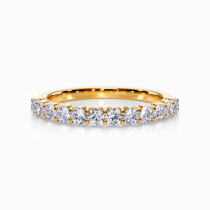 Eleven Vows Wedding Band in White Gold