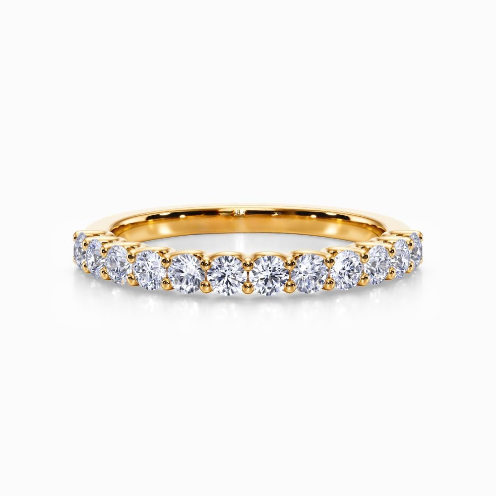 Twelve Vows Wedding Band in Rose Gold