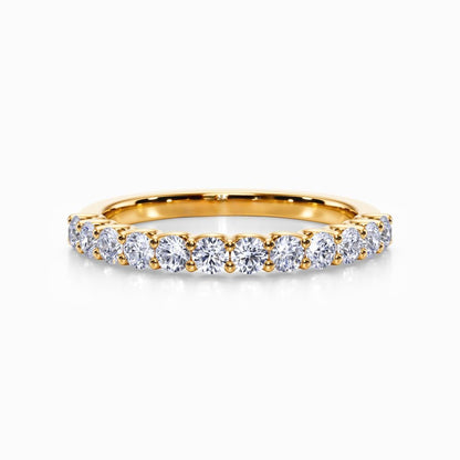 Twelve Vows Wedding Band in Rose Gold